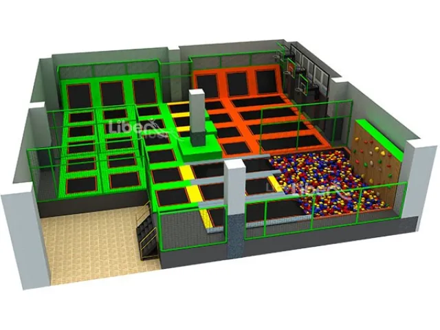 Liben Indoor Foam Pit Trampoline Park China Supplier